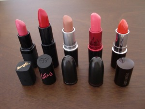 lipstick faves